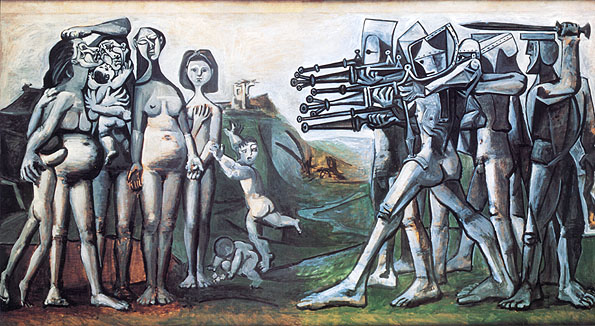 Massacre in Korea – Picasso (Part 2: The painting itself)